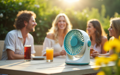 10 Waterproof Mini Fans for Outdoor Cooling Solutions
